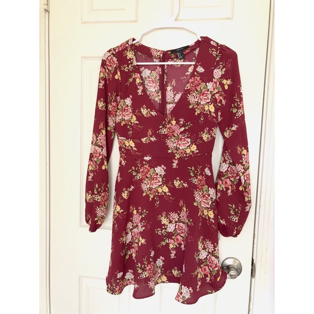 Chiffon Floral Dress